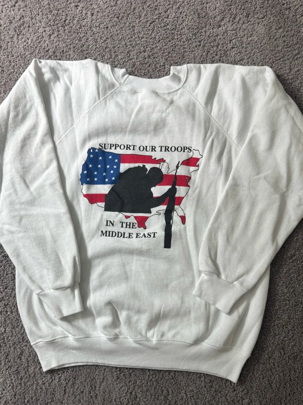 Operation Desert Storm Vintage Sweatshirt Size L